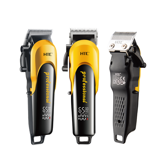 HTC CT-8082 LCD écran de luxe Tondeuse à cheveux professionnelle Tondeuse à barbe électrique